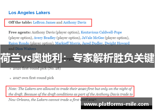 荷兰vs奥地利:专家解析胜负关键 荷兰vs奥地利:专家解析胜负关键